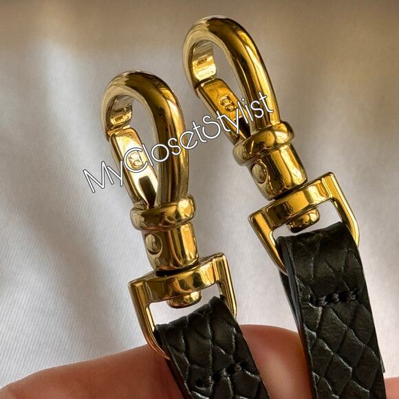 Bandolier MIRROR Snake Black 13 Pro iPhone Case Strap SET! NWT Purse Crossbody - Picture 11 of 12